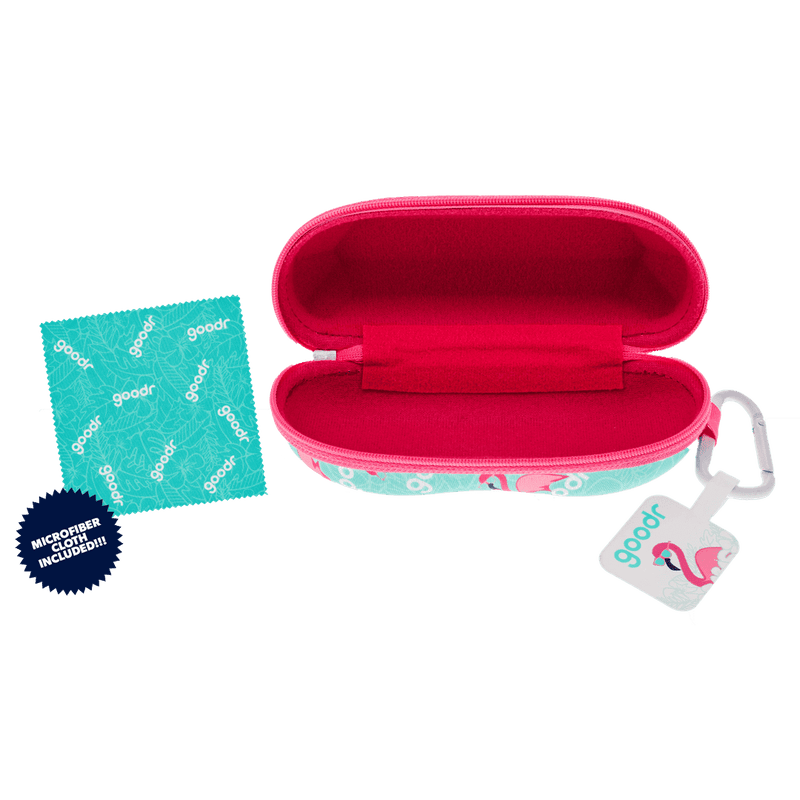 Load image into Gallery viewer, "Best Case Scenario” Sunglasses Case with Carabiner