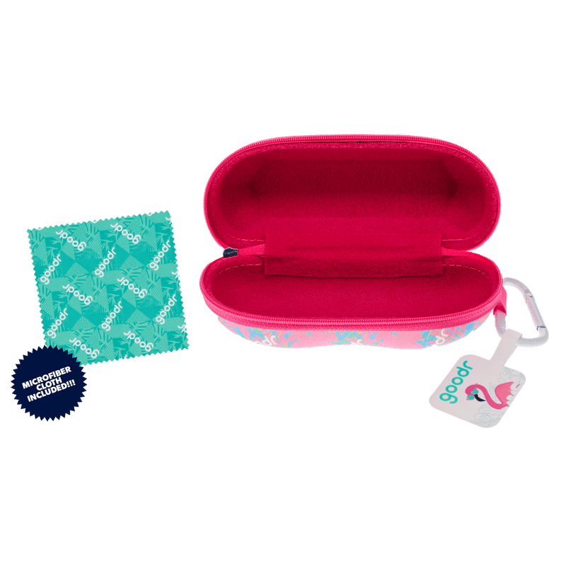 Load image into Gallery viewer, "We Made A Good Case” Sunglasses Case with Carabiner