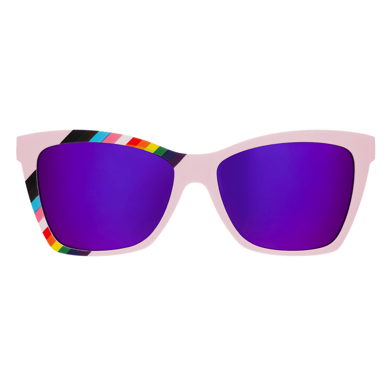 Load image into Gallery viewer, "Our Gay Agenda" Pride 2025 Polarized Pop G Sunglasses