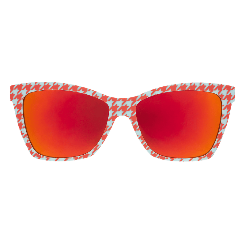 Load image into Gallery viewer, "The Truth About Houndstooth" Polarized Pop G Sunglasses