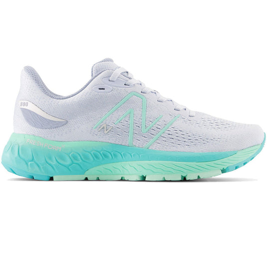 Women's New Balance Fresh Foam X 880v12, Starlight/Bright Mint/Cyber Jade, 8.5 B Medium - Skoutley Outdoors LLC