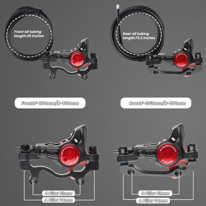 Load image into Gallery viewer, ZOOM HB-875E/876E Electric Bike Hydraulic Disc Brake