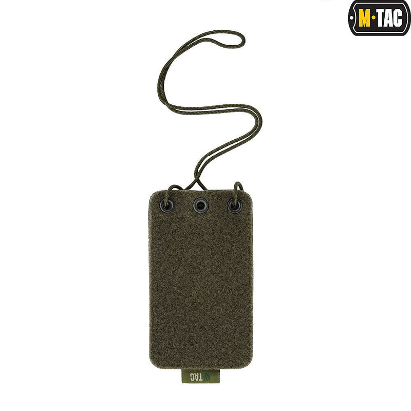 Load image into Gallery viewer, M-Tac Tactical Badge Holder Hanging ID Card Case Hook Surface Draw Cord