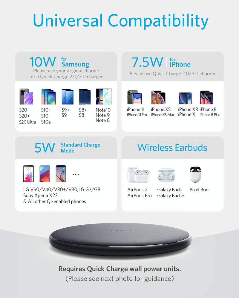 Load image into Gallery viewer, Anker <b>313</b> Wireless Charger (Pad)