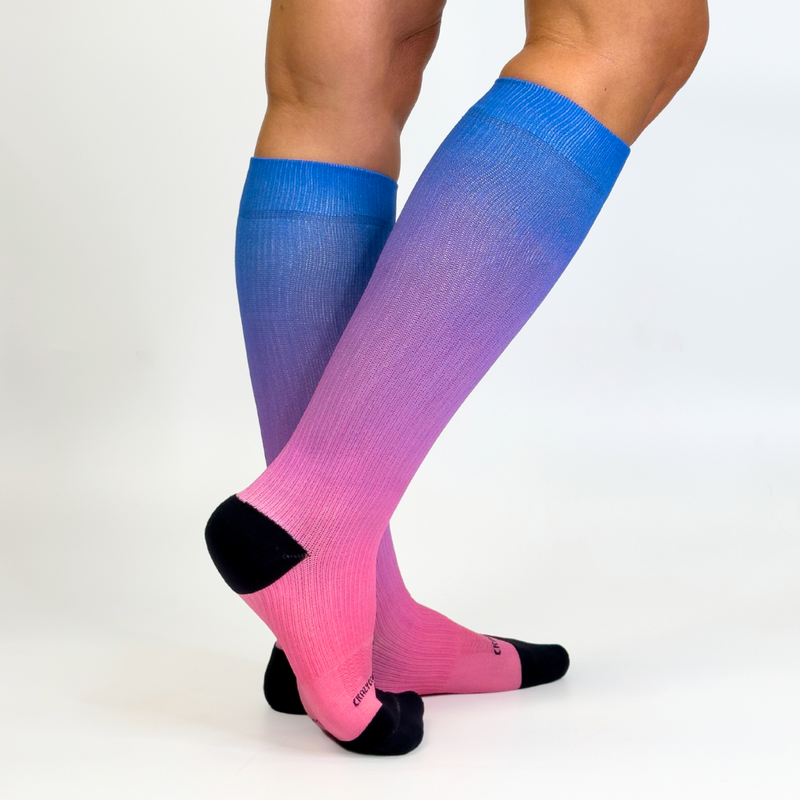 Load image into Gallery viewer, Ombré Blue Pink - (Standard & Extra Wide)