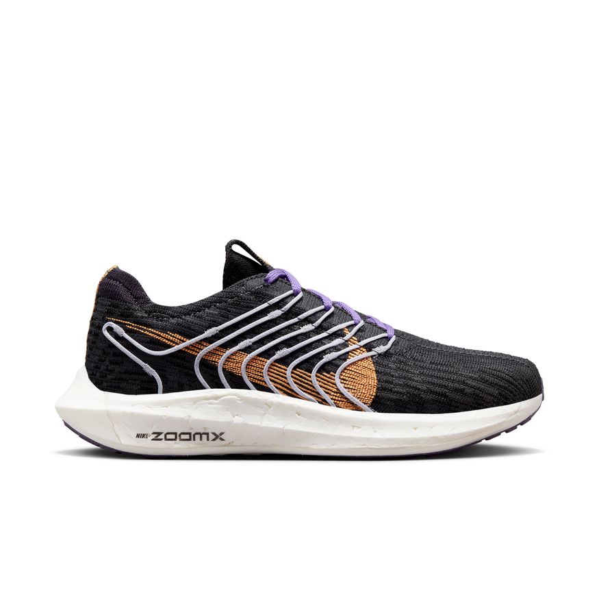 Women's Nike Pegasus Turbo Next Nature, Black/Peach Cream-Anthracite, 7.5 B Medium - Skoutley Outdoors LLC
