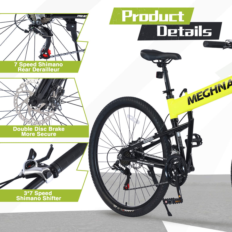 Load image into Gallery viewer, Meghna XM2 Folding Bike - 29"