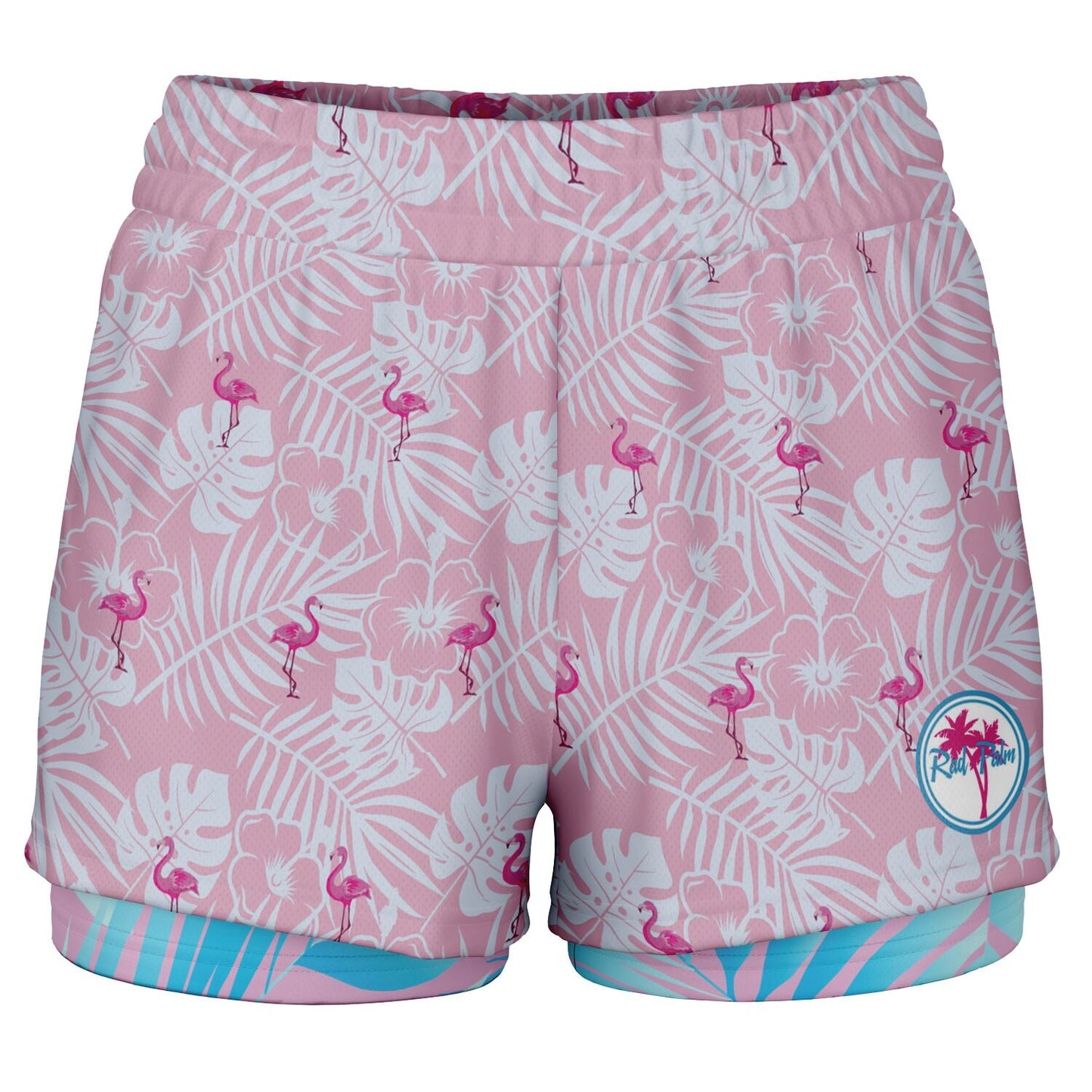 Rad Palm Party Like Flock Star 2 in 1 Shorts