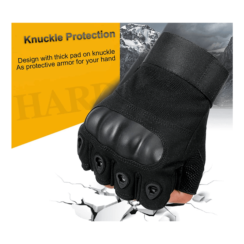 Load image into Gallery viewer, Tactical Fingerless Airsoft Gloves for Outdoor Sports, Paintball, and Motorcycling