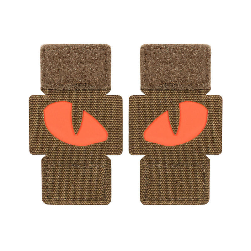 Load image into Gallery viewer, M-Tac Patch Tiger Eyes Laser Cut (couple)