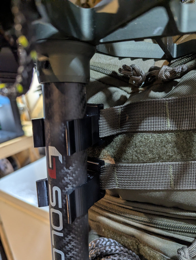 Load image into Gallery viewer, Arsenal X20 / Solo Stick Molle Caddy (1.25") for Saddle Hunting