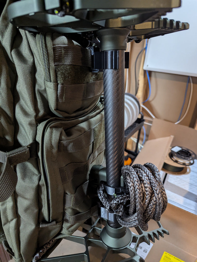 Load image into Gallery viewer, Arsenal X20 / Solo Stick Molle Caddy (1.25") for Saddle Hunting