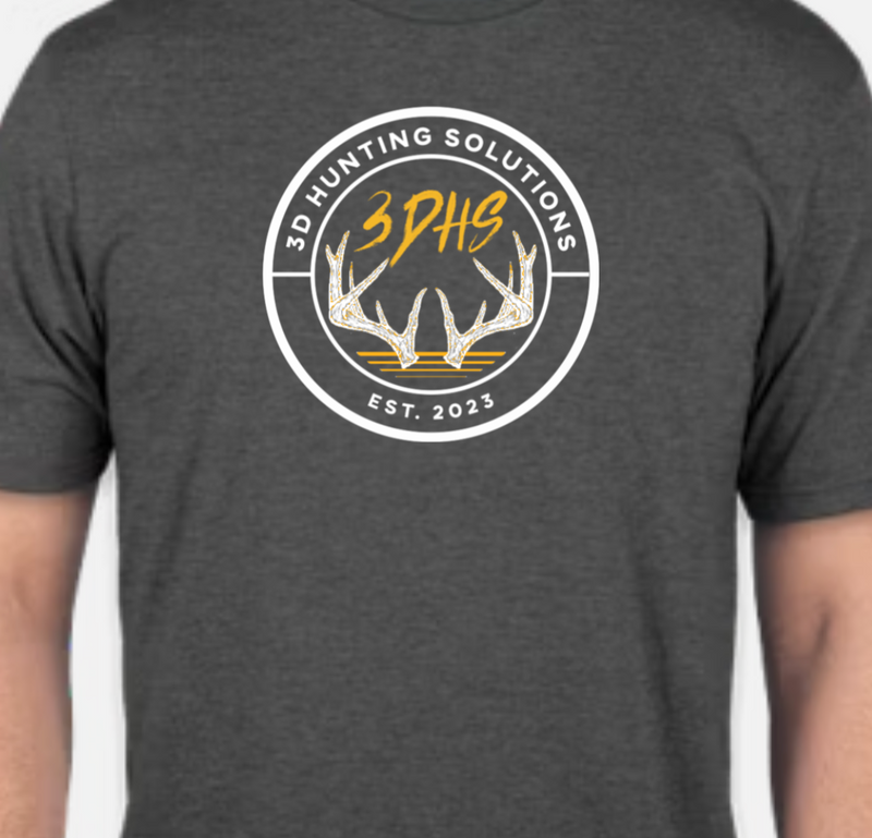 Load image into Gallery viewer, 3DHS Antler Script T-Shirt