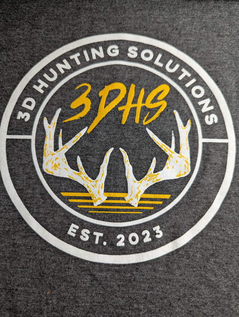 Load image into Gallery viewer, 3DHS Antler Script T-Shirt