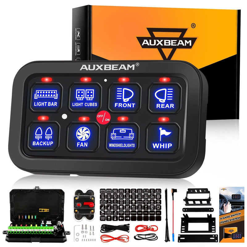 Load image into Gallery viewer, Single Series 6/8 Gang LED Switch Panel,Off Road Light Controller