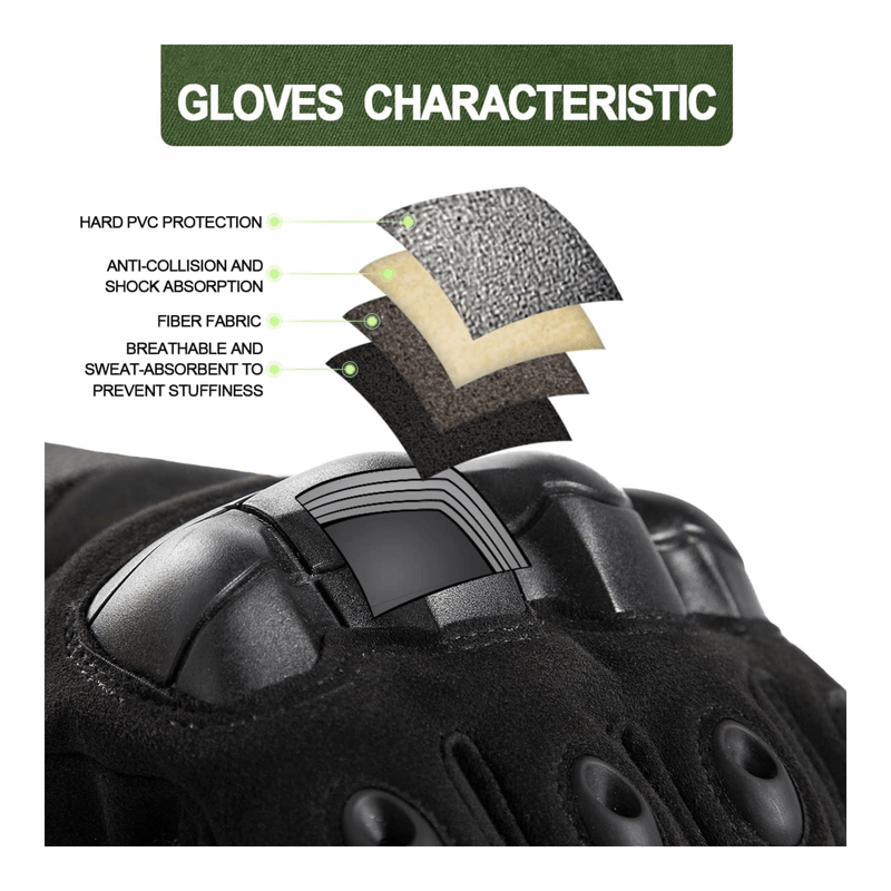 Load image into Gallery viewer, Tactical Military Airsoft Gloves for Outdoor Sports, Paintball, and Motorcycling with Touchscreen Fingertip Capability