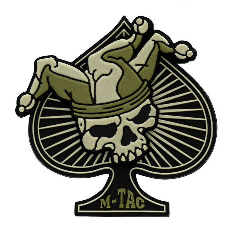 Load image into Gallery viewer, M-Tac patch Ace of Spades 3D PVC