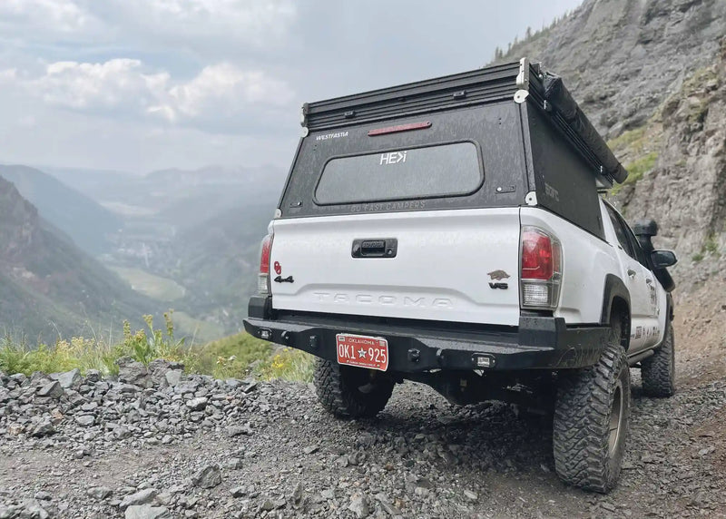 Load image into Gallery viewer, Hi-Lite Overland Toyota Tacoma Rear Bumper 3rd Gen (2016-2023)