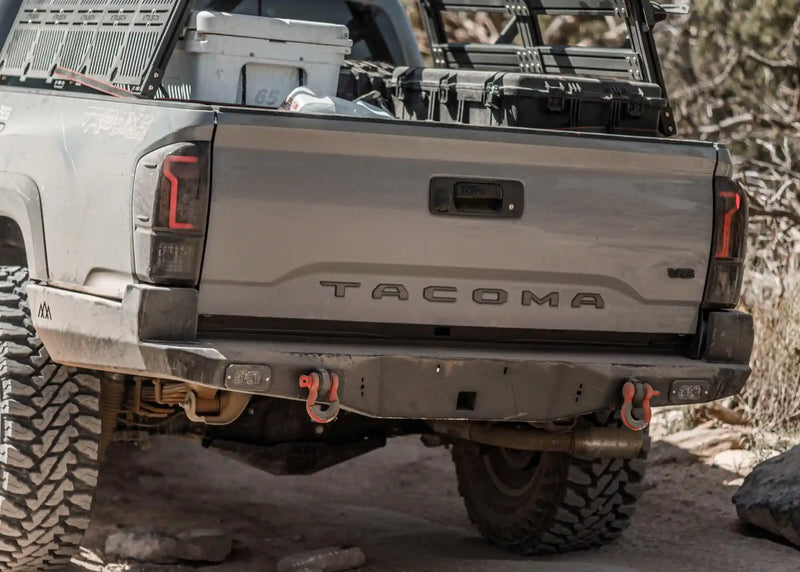 Load image into Gallery viewer, Hi-Lite Overland Toyota Tacoma Rear Bumper 3rd Gen (2016-2023)