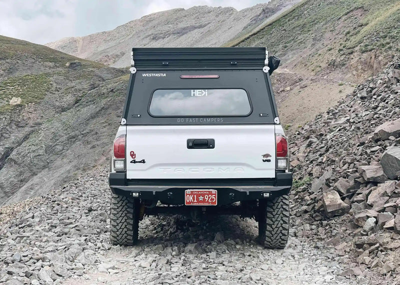 Load image into Gallery viewer, Hi-Lite Overland Toyota Tacoma Rear Bumper 3rd Gen (2016-2023)