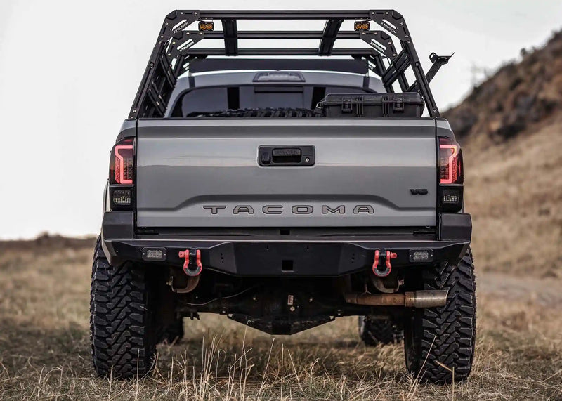 Load image into Gallery viewer, Hi-Lite Overland Toyota Tacoma Rear Bumper 3rd Gen (2016-2023)