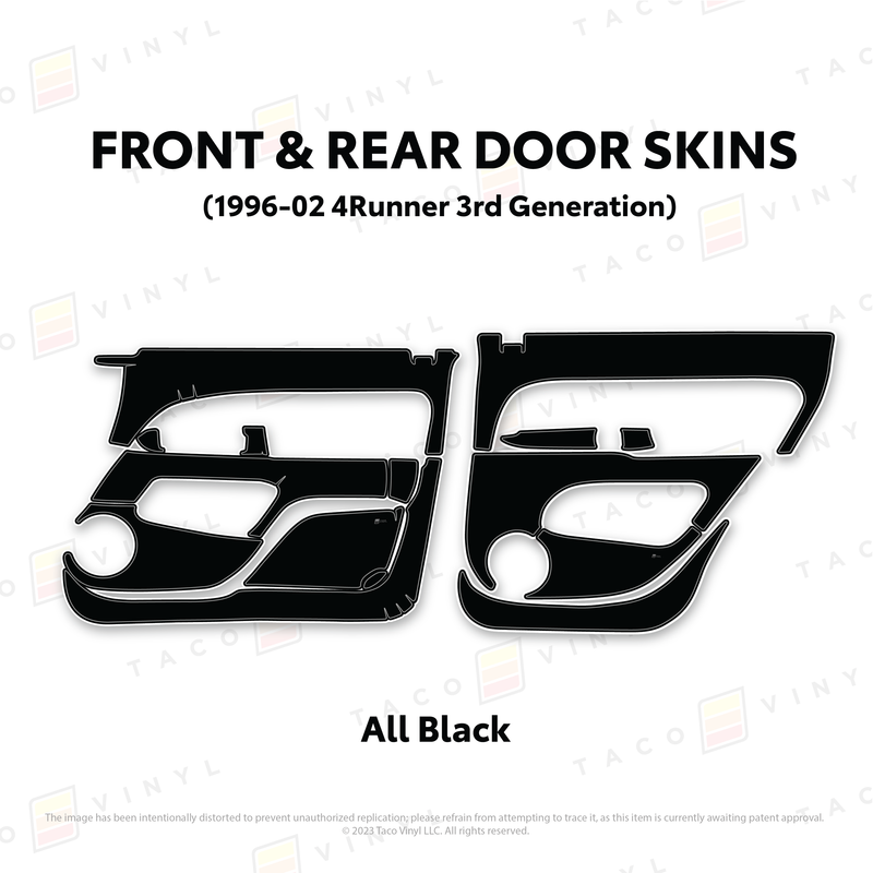 Load image into Gallery viewer, 1996-2002 4Runner Door Skins