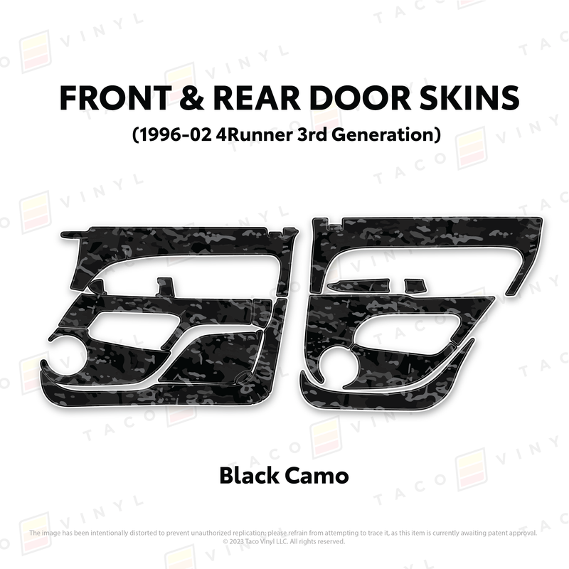 Load image into Gallery viewer, 1996-2002 4Runner Door Skins