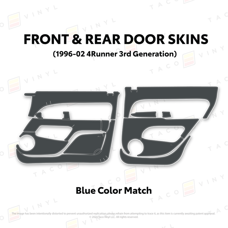 Load image into Gallery viewer, 1996-2002 4Runner Door Skins
