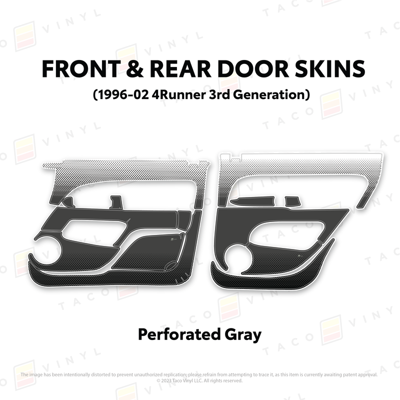 Load image into Gallery viewer, 1996-2002 4Runner Door Skins