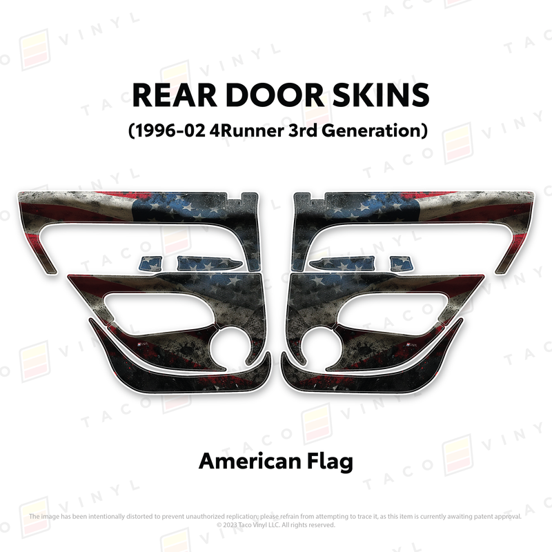 Load image into Gallery viewer, 1996-2002 4Runner Door Skins