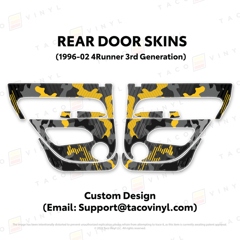 Load image into Gallery viewer, 1996-2002 4Runner Door Skins