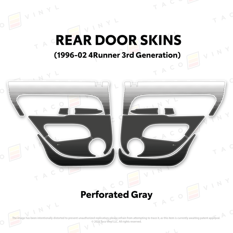 Load image into Gallery viewer, 1996-2002 4Runner Door Skins
