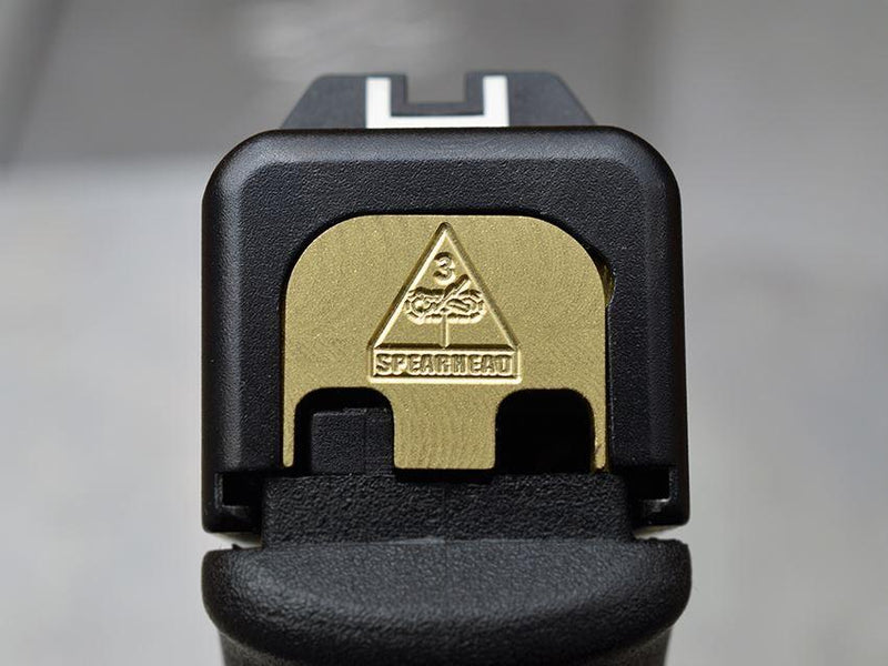 Load image into Gallery viewer, Milspin ARMY Glock Slide Back Plates (Most Popular)