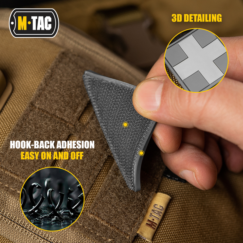 Load image into Gallery viewer, M-Tac patch Medic Cross Square PVC