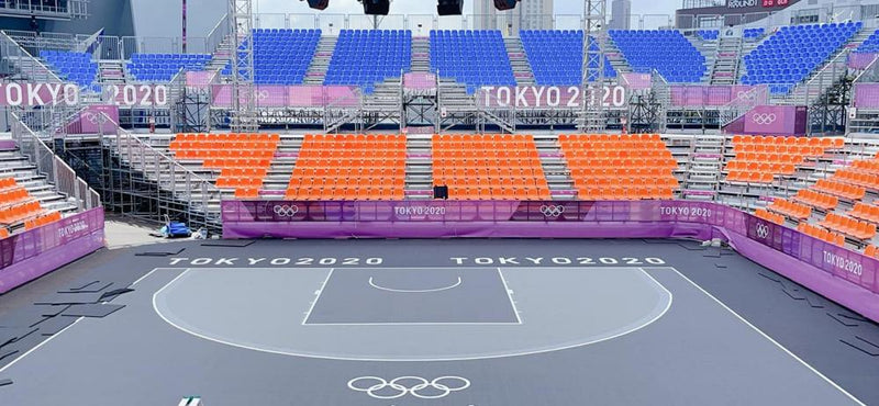 Load image into Gallery viewer, Rental Enlio Official FIBA 3x3 Basketball Court