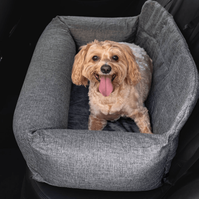 Load image into Gallery viewer, PupProtector™ Performance Tweed Memory Foam Dog Car Bed