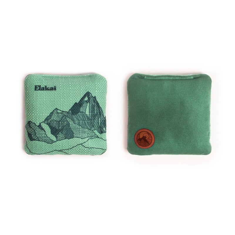Load image into Gallery viewer, 4-in Travel Dual-Sided Cornhole Bags | Mt. Elakai Design Collection
