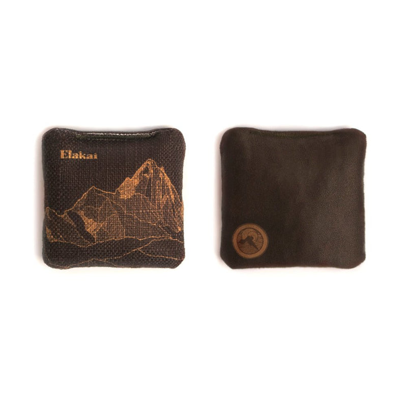 Load image into Gallery viewer, 4-in Travel Dual-Sided Cornhole Bags | Mt. Elakai Design Collection