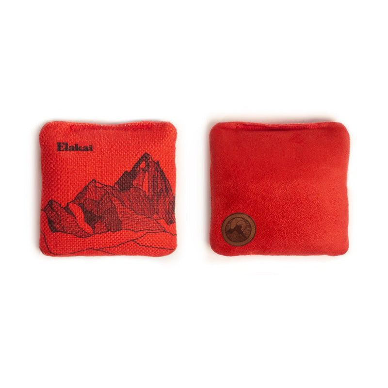 Load image into Gallery viewer, 4-in Travel Dual-Sided Cornhole Bags | Mt. Elakai Design Collection