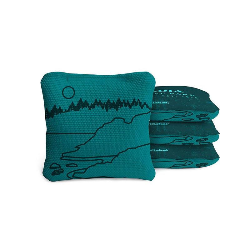 Load image into Gallery viewer, 4-in Travel Dual-Sided Cornhole Bags | National Parks Collection