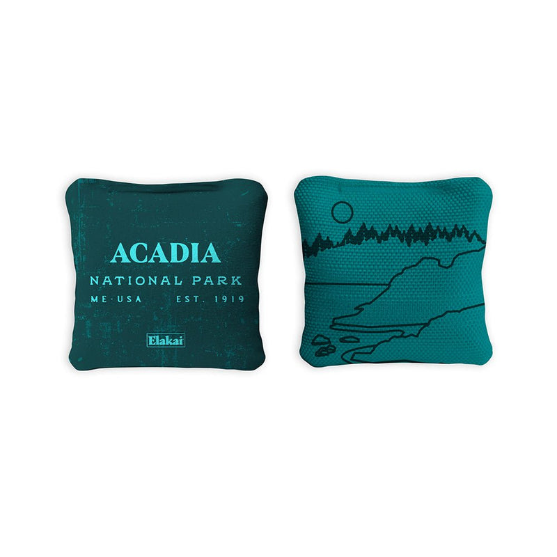 Load image into Gallery viewer, 4-in Travel Dual-Sided Cornhole Bags | National Parks Collection