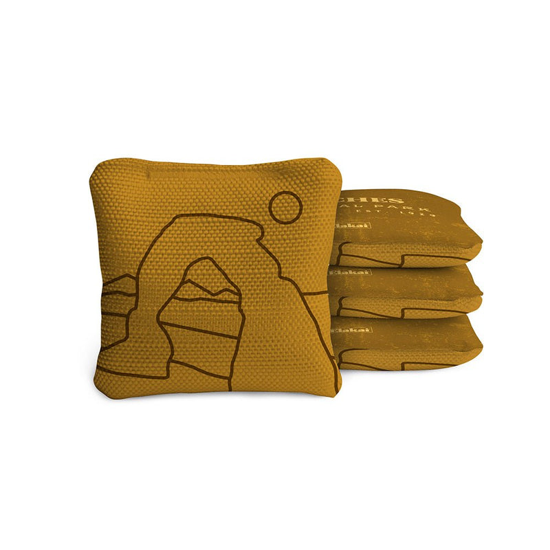Load image into Gallery viewer, 4-in Travel Dual-Sided Cornhole Bags | National Parks Collection