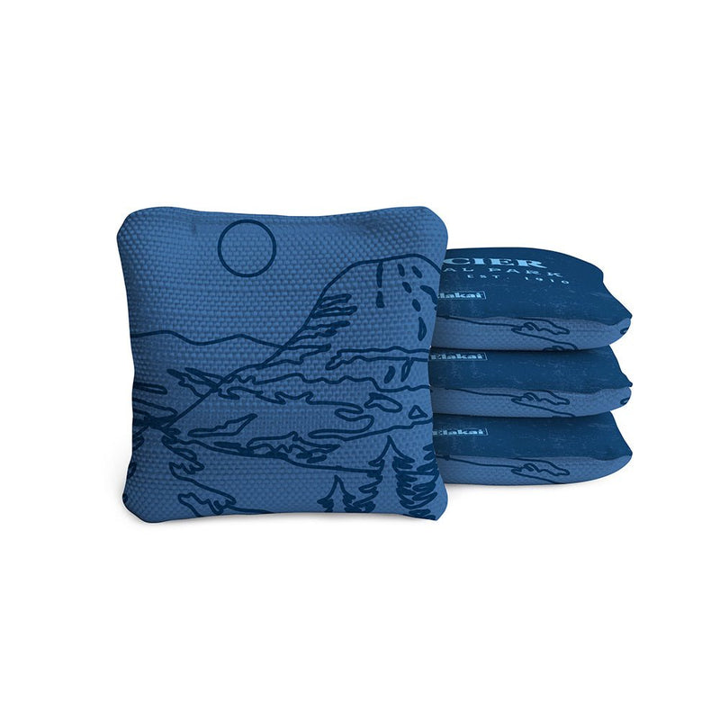 Load image into Gallery viewer, 4-in Travel Dual-Sided Cornhole Bags | National Parks Collection