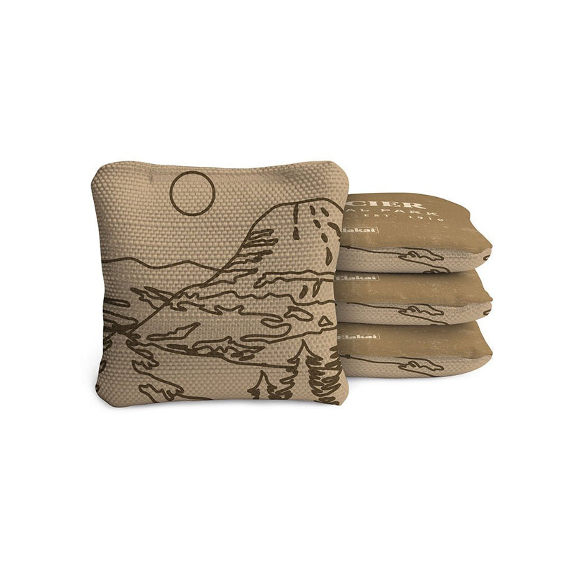 Load image into Gallery viewer, 4-in Travel Dual-Sided Cornhole Bags | National Parks Collection