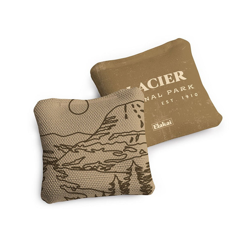 Load image into Gallery viewer, 4-in Travel Dual-Sided Cornhole Bags | National Parks Collection