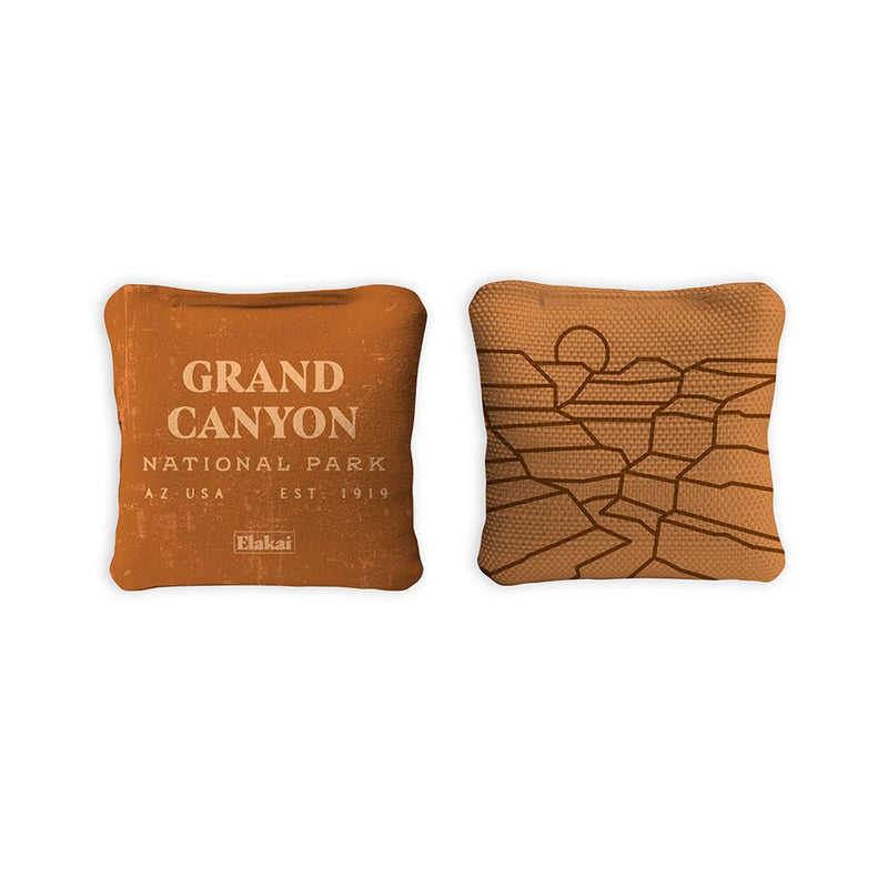 Load image into Gallery viewer, 4-in Travel Dual-Sided Cornhole Bags | National Parks Collection