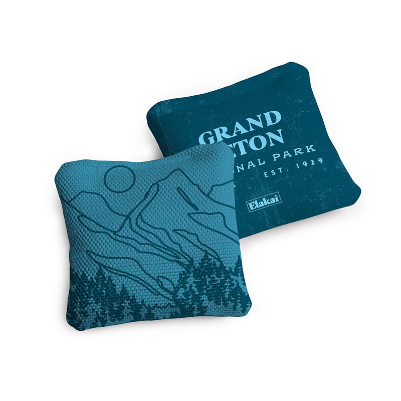 Load image into Gallery viewer, 4-in Travel Dual-Sided Cornhole Bags | National Parks Collection