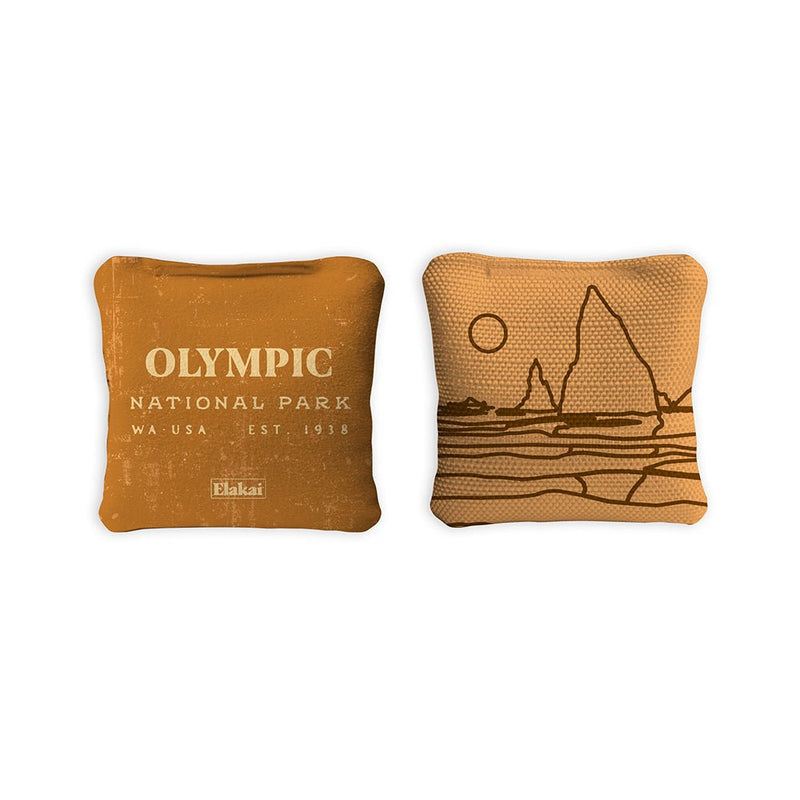 Load image into Gallery viewer, 4-in Travel Dual-Sided Cornhole Bags | National Parks Collection