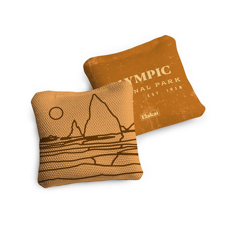 Load image into Gallery viewer, 4-in Travel Dual-Sided Cornhole Bags | National Parks Collection