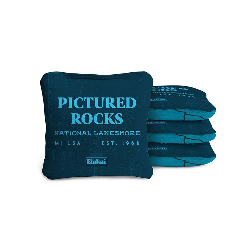 Load image into Gallery viewer, 4-in Travel Dual-Sided Cornhole Bags | National Parks Collection